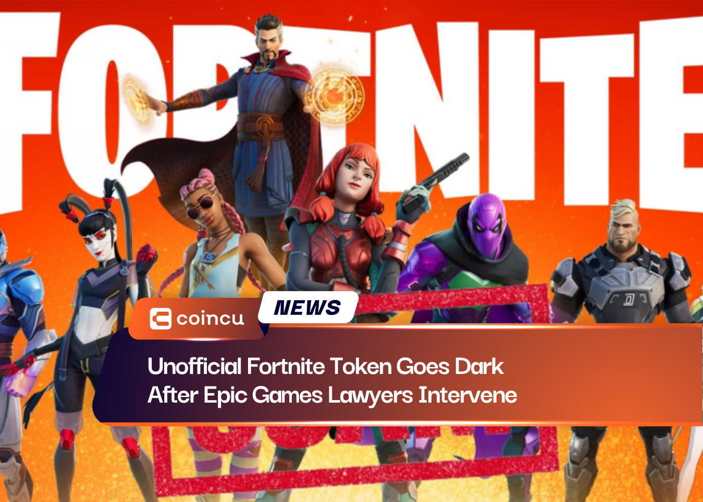 Unofficial Fortnite Token Goes Dark After Epic Games Lawyers Intervene