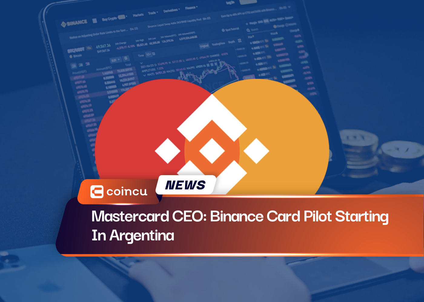Mastercard CEO: Binance Card Pilot Starting In Argentina