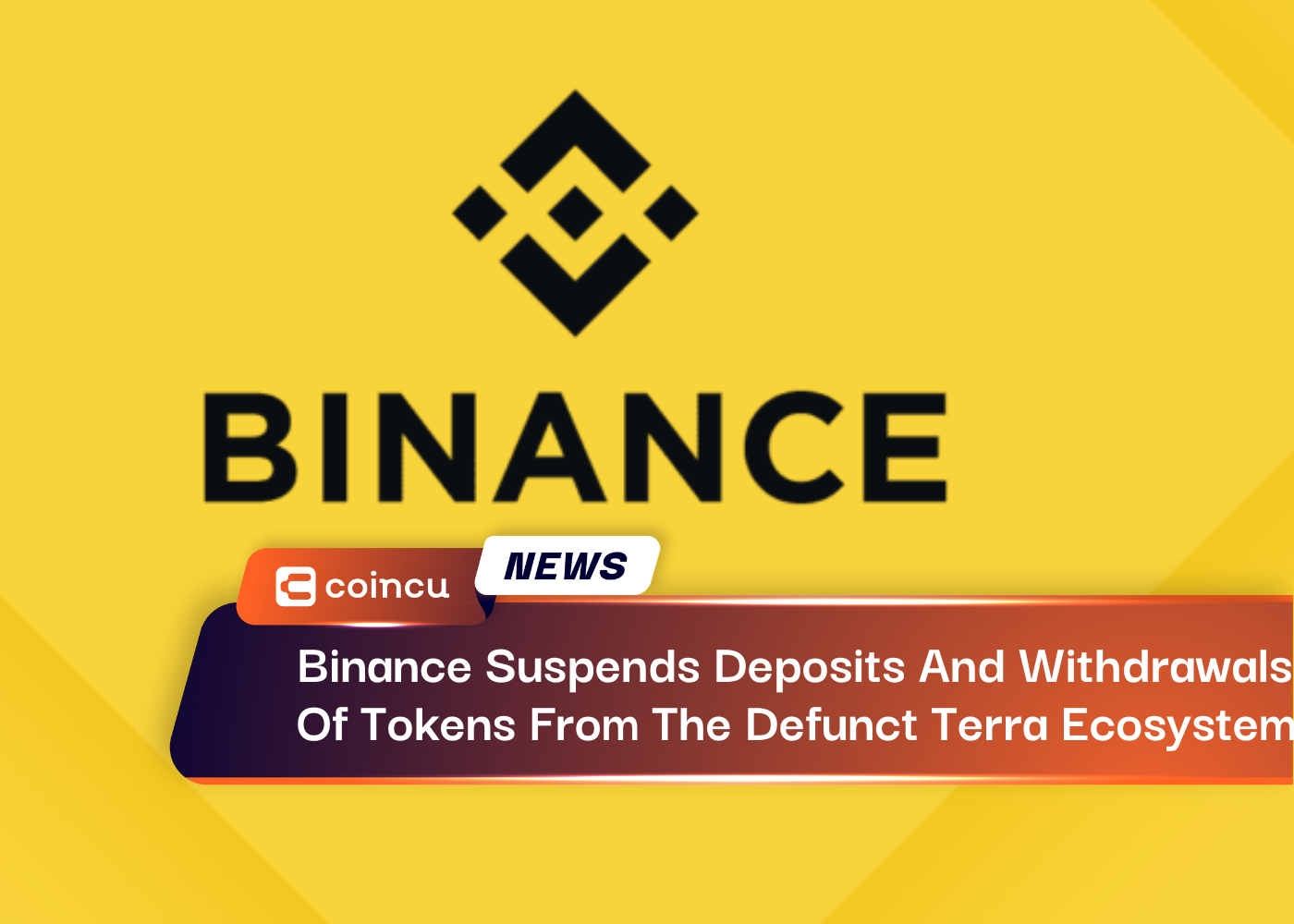 Binance Suspends Deposits And Withdrawals