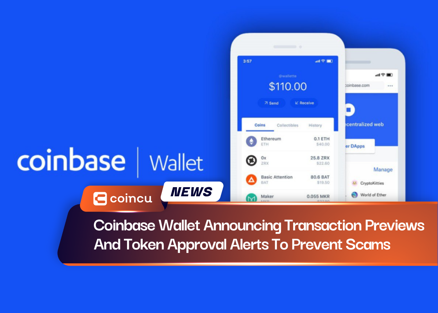 Coinbase Wallet Announcing Transaction Previews And Token Approval Alerts To Prevent Scams