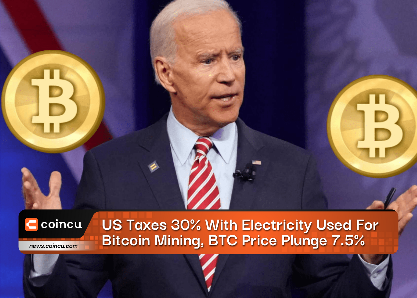 US Taxes 30% With Electricity Used For Bitcoin Mining, BTC Price Plunge 7.5%