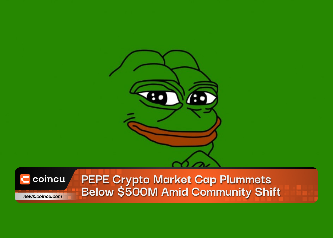 PEPE Crypto Market Cap Plummets