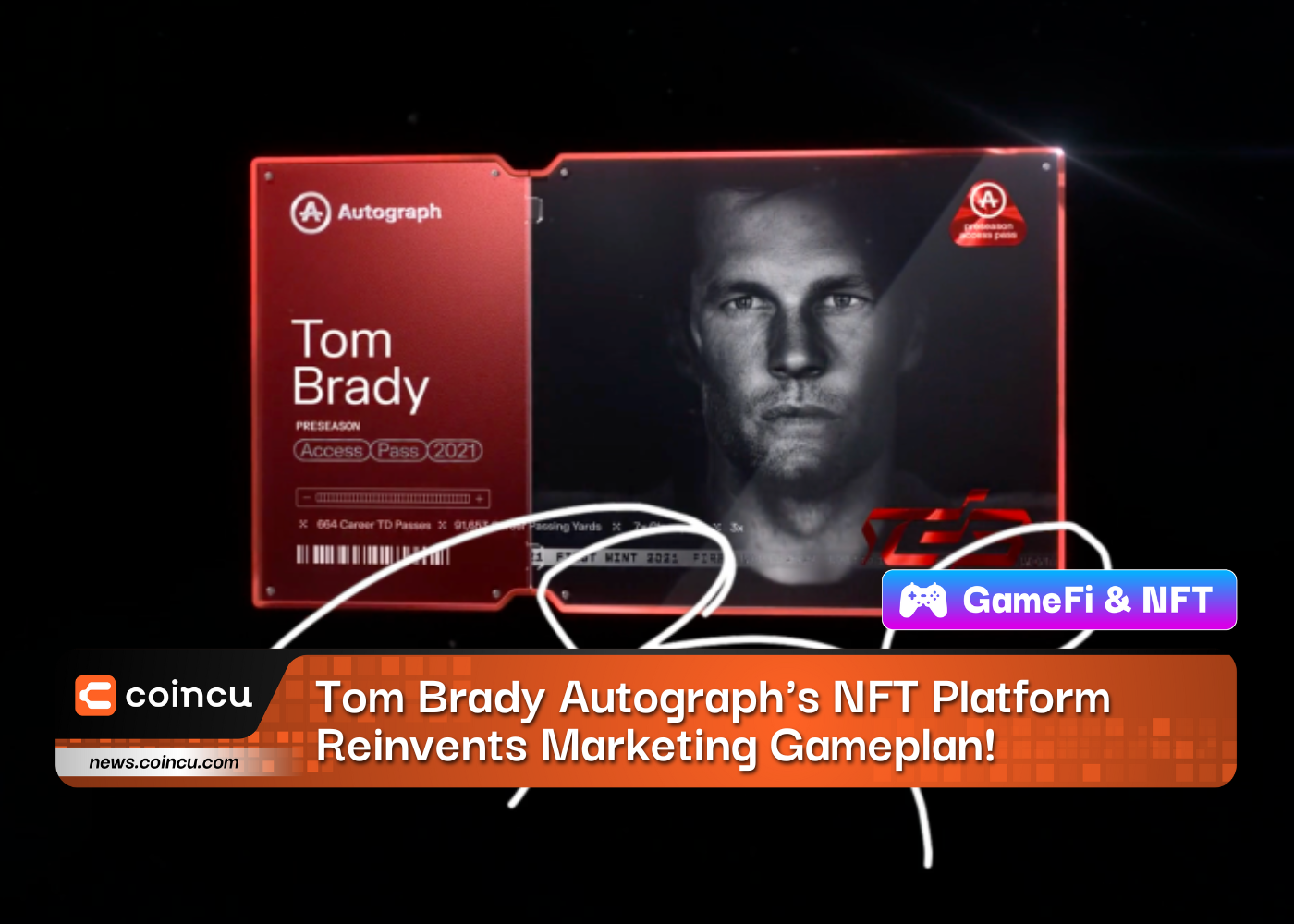 Tom Brady Autographs NFT Platform 1