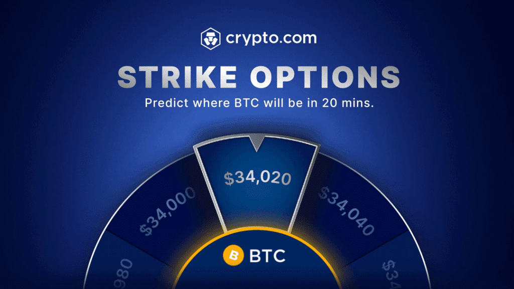 Crypto.com Strike Options Now Launched For US Users With Starting Only $10